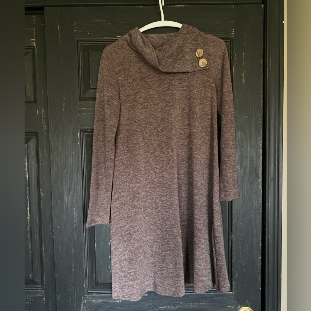 Brown Sweater Dress